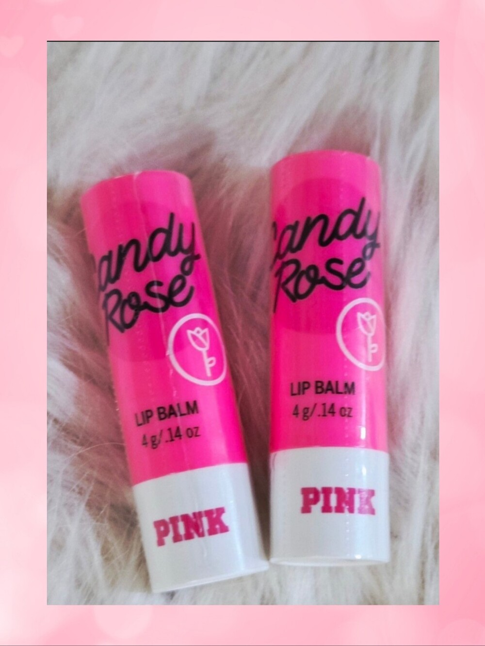 Victoria's Secret PINK Candy Rose Lip Balm New / Sealed HTF